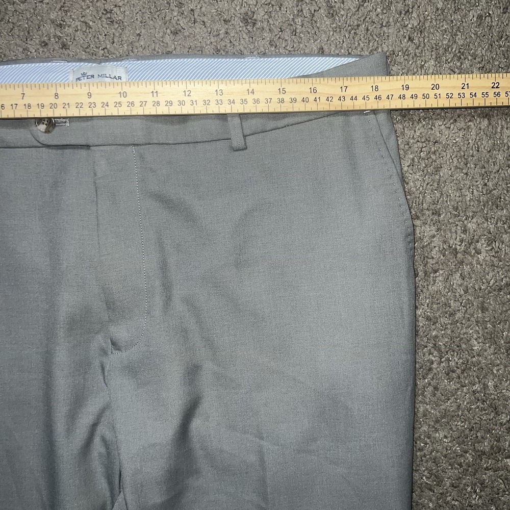 Peter Millar eb66 Performance Five-Pocket Pant Gray Mens 38x34 - Picture 7 of 7